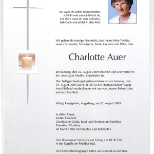 Auer Charlotte G